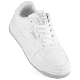Deportivas deportivas con cordones blancas Big Star MM274354 blanco 1 Deportivas deportivas con cordones blancas Big Star MM274354 blanco 1