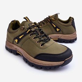 PG3 Botas De Montaña De Hombre Clásicas Bajas Verde Aldeos 3
