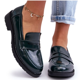 FG2 Mocasines Clásicos Mujer Verde Faradays 10