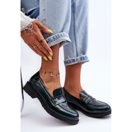 FG2 Mocasines Clásicos Mujer Verde Faradays 4