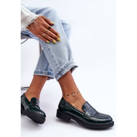 FG2 Mocasines Clásicos Mujer Verde Faradays 3