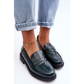 FG2 Mocasines Clásicos Mujer Verde Faradays 9