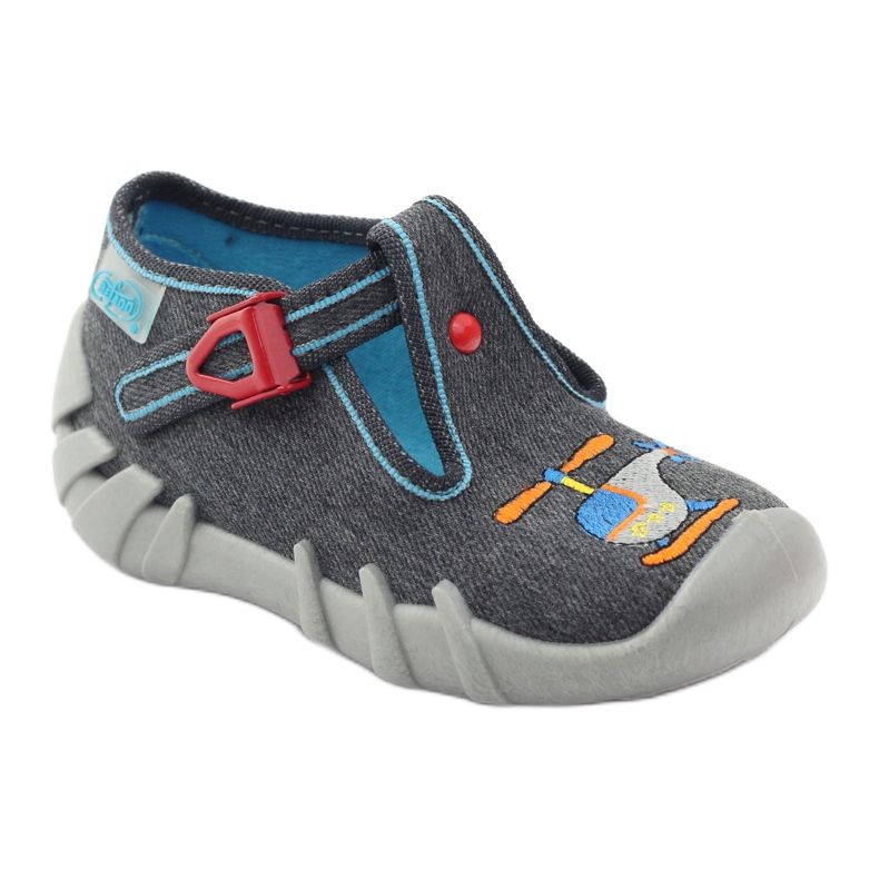 Zapatillas befado para niños 110p307 zapatillas rojo gris naranja azul 1