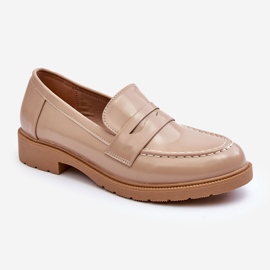 FG2 Mocasines Clásicos Mujer Beige Faradays 1
