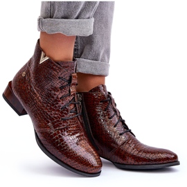 Botas Mujer en Piel Maciejka 5743C-02 Marrón 8