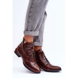 Botas Mujer en Piel Maciejka 5743C-02 Marrón 2