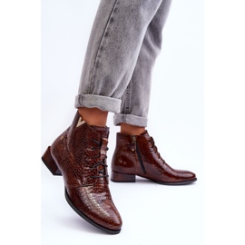 Botas Mujer en Piel Maciejka 5743C-02 Marrón 3