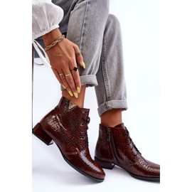 Botas Mujer en Piel Maciejka 5743C-02 Marrón 6