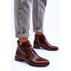 Botas Mujer en Piel Maciejka 5743C-02 Marrón 7