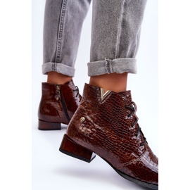 Botas Mujer en Piel Maciejka 5743C-02 Marrón 4