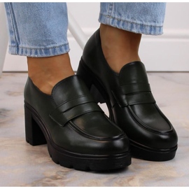 Zapatos en el puesto Potocki W WOL166B verde 3