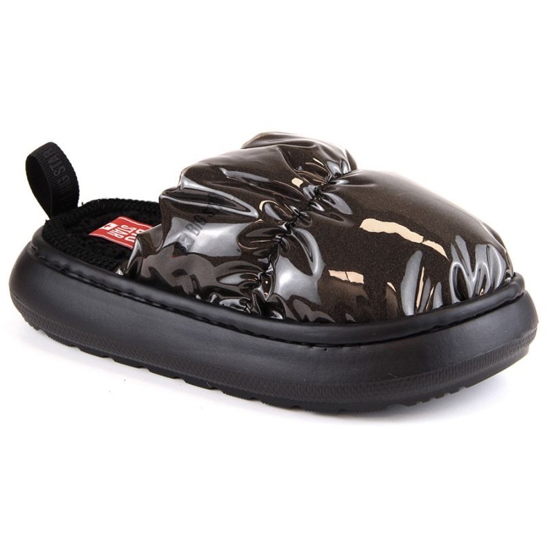Zapatillas de casa metalizadas Big Star W INT1910 negro 2