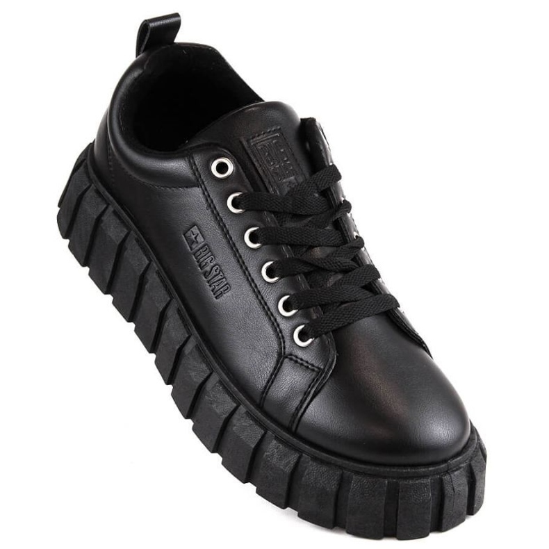 Zapatos plataforma Big Star W INT1919 negro 1