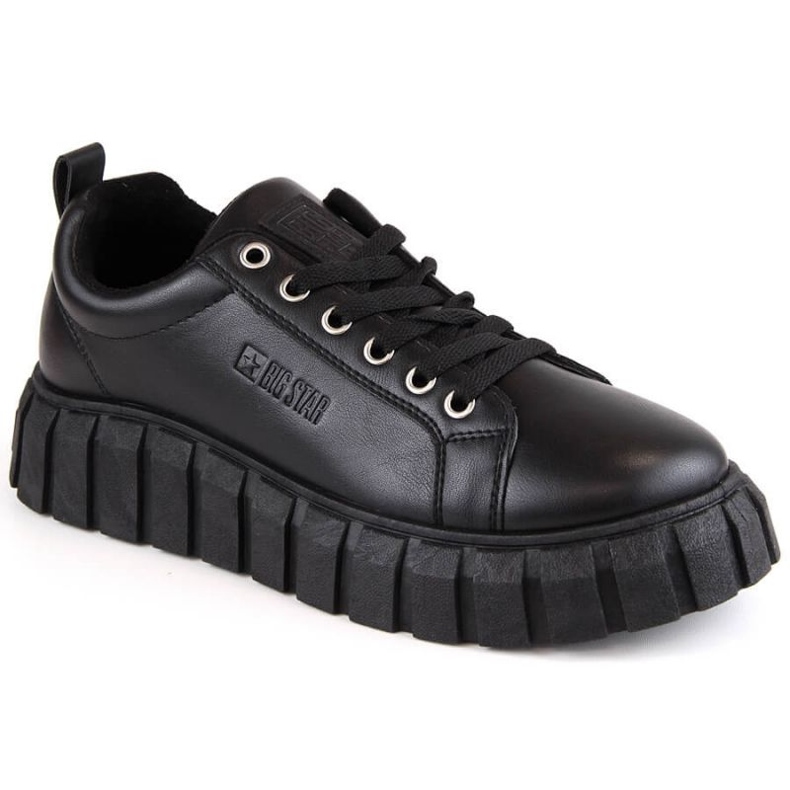 Zapatos plataforma Big Star W INT1919 negro 2