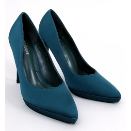 Zapatos de tacón de aguja Inness verde oscuro 1