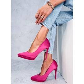 Zapatos De Tacón De Aguja Fucsia De Inness rosado 4