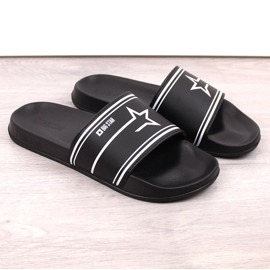 Zapatillas casa hombre negras Big Star MM174313 negro 4