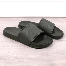Big Star MM174324 zapatillas de piscina de hombre verde 3