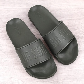 Big Star MM174324 zapatillas de piscina de hombre verde 5