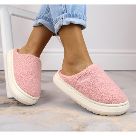 Zapatillas casa insuladas rosa Big Star MM274131 rosado 2