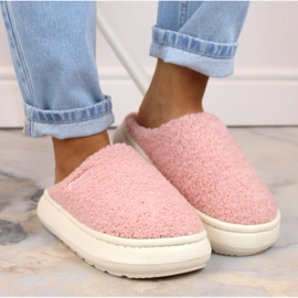 Zapatillas casa insuladas rosa Big Star MM274131 rosado 4
