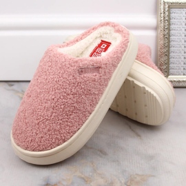 Zapatillas casa insuladas rosa Big Star MM274131 rosado 7