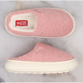 Zapatillas casa insuladas rosa Big Star MM274131 rosado 8