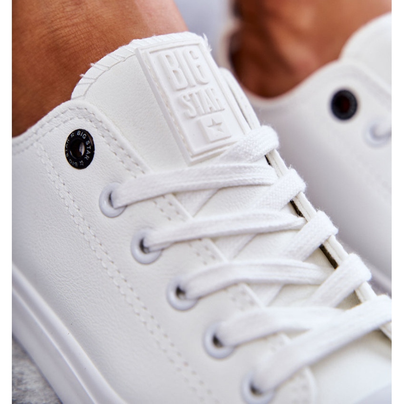 Sneakers Mujer Low Leather Big Star KK274010 Blanco 2