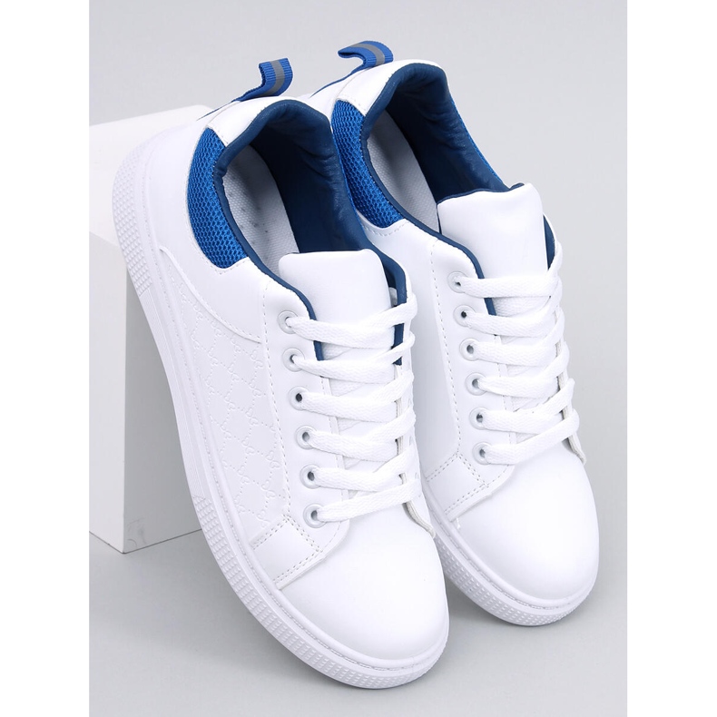Deportivas mujer Keeler BLANCO/AZUL ROYAL 1