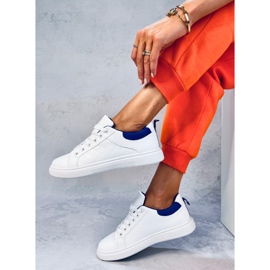 Deportivas mujer Keeler BLANCO/AZUL ROYAL 4