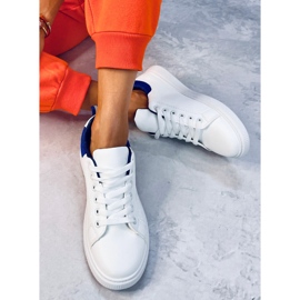 Deportivas mujer Keeler BLANCO/AZUL ROYAL 5
