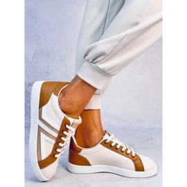 Zapatillas deportivas Fitz de mujer marrón 3