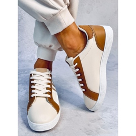 Zapatillas deportivas Fitz de mujer marrón 2