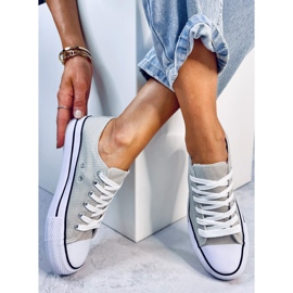 Zapatillas clásicas de mujer Fargis Grey gris 4