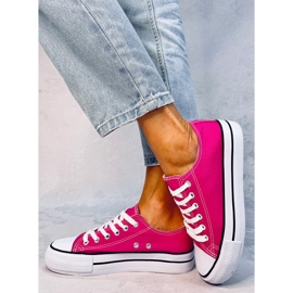 Zapatillas clásicas de mujer Fargis Fucsia rosado 3