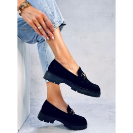 Mocasines mujer Sully Black negro 4