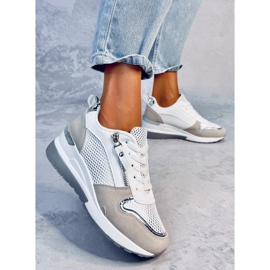 Zapatillas cuña Vargas Blanco 3