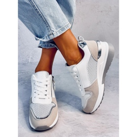 Zapatillas cuña Vargas Blanco 4