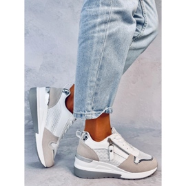 Zapatillas cuña Vargas Blanco 2