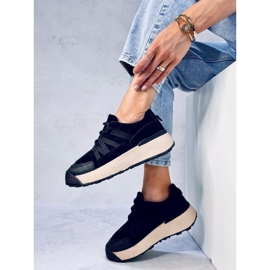 Zapatillas deportivas mujer Potts Negras negro 2