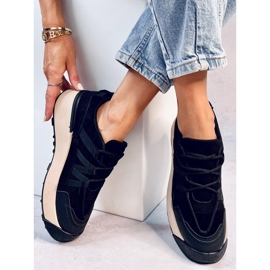 Zapatillas deportivas mujer Potts Negras negro 3
