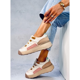 Zapatillas de Mujer Potts Beige 2