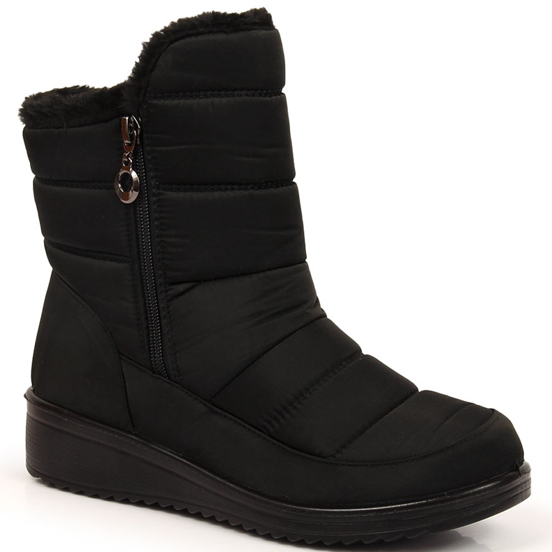 News Botas de nieve aislantes y con cremallera para mujer 5065, negro NOTICIAS 1 News Botas de nieve aislantes y con cremallera para mujer 5065, negro NOTICIAS 1