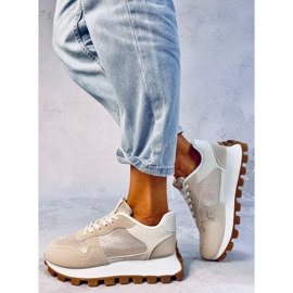 Bois Beige zapatillas de suela alta 3