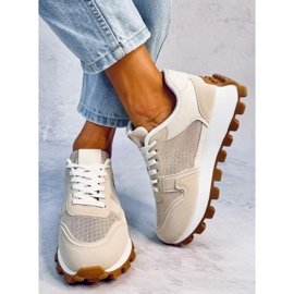 Bois Beige zapatillas de suela alta 2