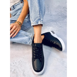 Zapatillas Cheeve negras con cuña negro 5