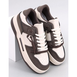 Zapatillas Clavell Coffee suela alta beige 1