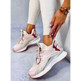 Zapatillas estilo calcetín Boyce Pink rosado 2
