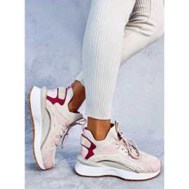 Zapatillas estilo calcetín Boyce Pink rosado 5