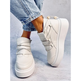 Zapatillas Cerradas Cooper Beige 2
